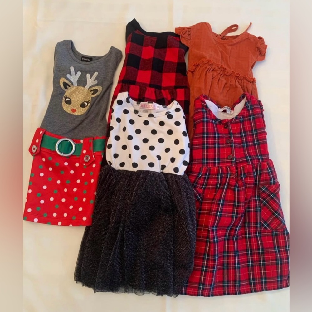 Bundle of 5 Dresses Size 3T